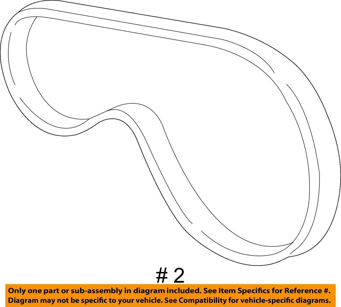 GM OEM-A/C AC Serpentine Belt 19210691 | eBay