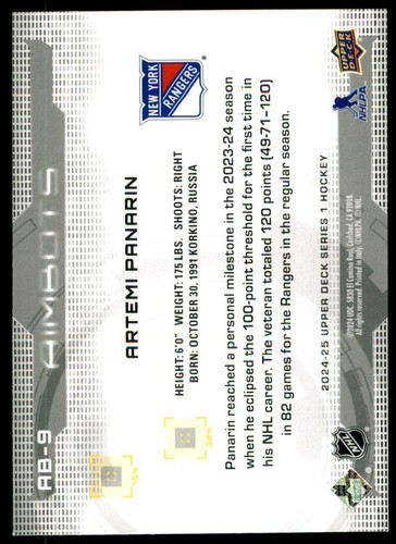 2024-25 Upper Deck 1 Aimbots U-PICK Complete your Set (AB-1 to AB-25) - Picture 17 of 45