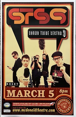 STS9 Sound Tribe Sector 9 Show Poster