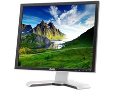 New Dell Model 1708FPt 17" Flat Screen LCD Monitor with Stand, VGA DVI, USB 2.0