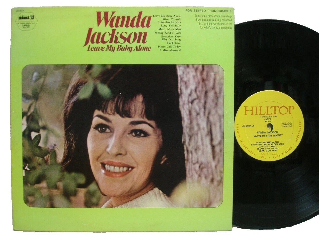 Discos de vinilo Pop wanda jackson