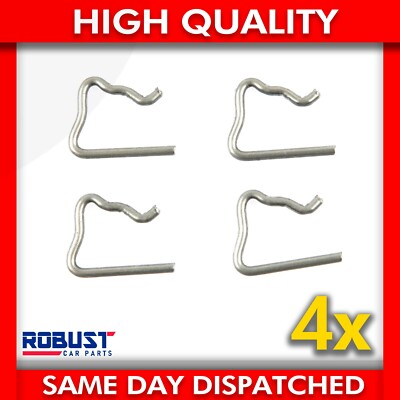 4X INJECTOR LEAK OFF PIPE CLIPS FOR CITROEN PEUGEOT FORD RENAULT VW 1982A4