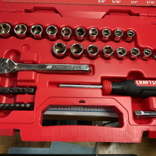 Craftsman CMMT45016, 59pc Socket Set 6pt SAE/Metric, USA Made - Picture 10 of 15