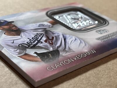 Clayton Kershaw 2021 Topps Series 1 70th Anniversary