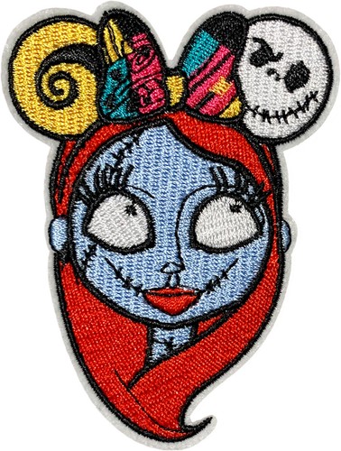 Nightmare Before Christmas - Sally & Jack Skellington (3", Patch) Emo, Gothic, NEU - Bild 1 von 4