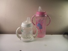 NUK Sippy cup nipples baby bottle lot lot box M