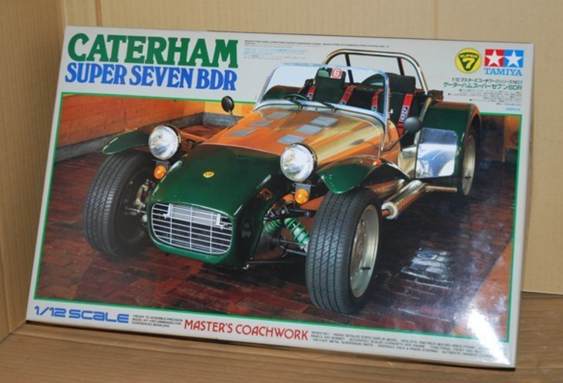 TAMIYA 1/12 Caterham Super Seven BDR Master's Coachwork From Japan
