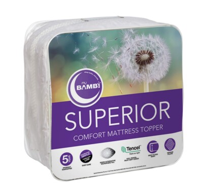 Bambi Superior Comfort Tencel Mattress Topper