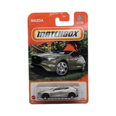 2024 Matchbox 2019 Mazda 3 #77 Champagne Gold