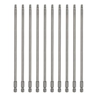 "10Pcs T25 Torx Bit FüR Schraubendreher 1/4\" Sechskant 20Cm Magnetisch"