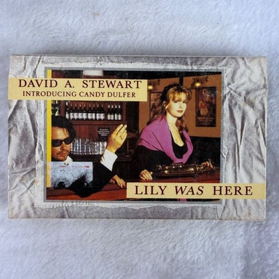 David A. Stewart Lily Was Here Cassette Single 1989 Arista Candy Dulfer