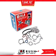 90-97 Timing Belt Kit Water Pump For Ford 1.3L-1.8L L4 SOHC 16v DNJ TBK451WP