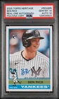 2025 TOPPS HERITAGE REAL ONE AUTOS #ROABRI BEN RICE PSA 10 AUTO 10