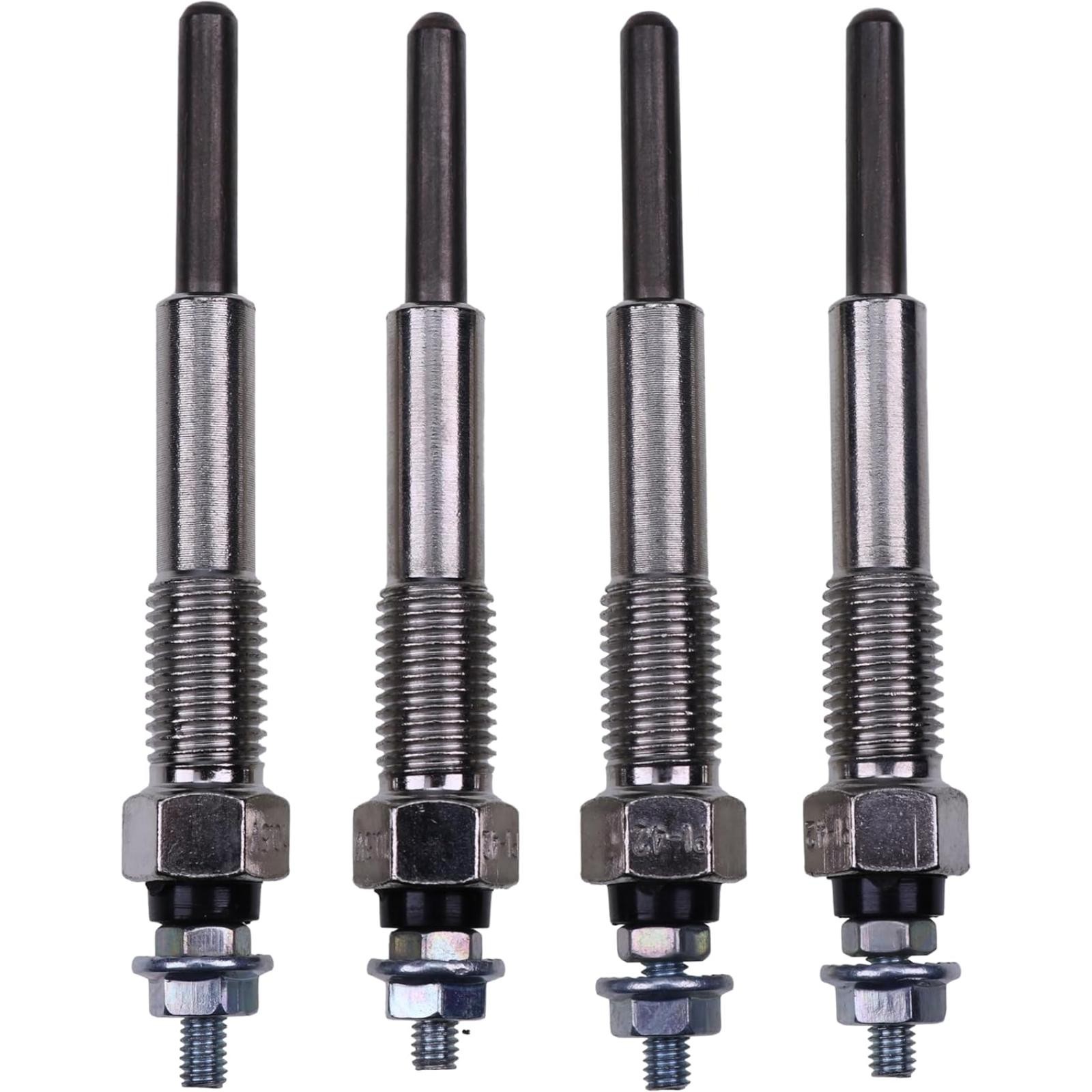 4x Glow Plug 9-82511978-0 For Isuzu Engine C240 C190 C201 4BA1 Forklift C240PKG