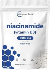 Niacinamide Vitamin B3 Skin Care Supplement