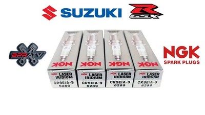NGK CR9EIA-9 Iridium Spark Plugs Suzuki GSX-R600 750 1000 1300