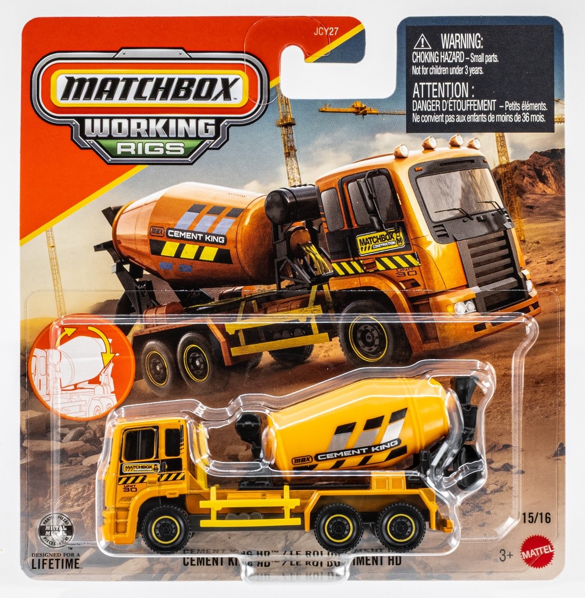 2026 Matchbox Working Rigs Mix 1 | 4 Vehicle Set | Garbage King