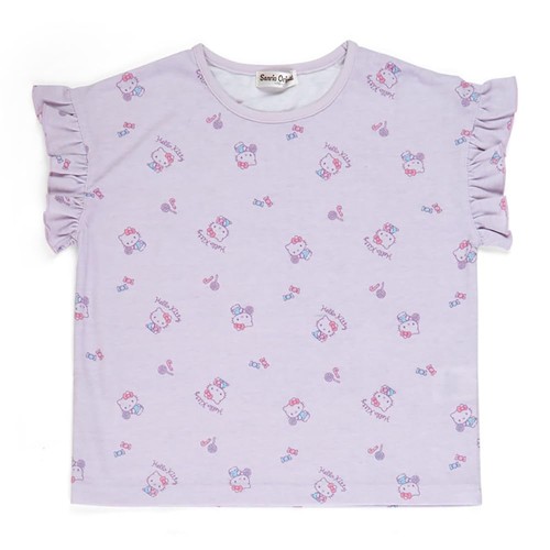 Sanrio Kids Short Sleeve Pajamas Top and Bottom Set Hello Kitty - Picture 2 of 4