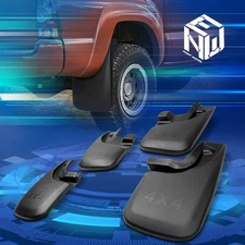 For 05-15 Tacoma 4X4 4Pcs 1/8" Front+Rear Mud Flaps Splash Guards Replacement
