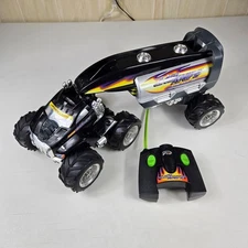 Vintage 2001 TYCO RC Jacknife Nitro Stunt Rig Semi w/ Remote Untested No Battery