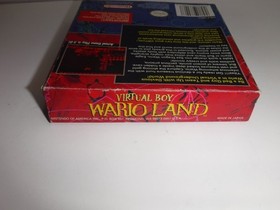 Virtual Boy Wario Land (Nintendo Virtual Boy, 1995) Complete CIB