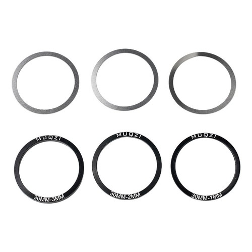 6PCS Bike Bicycle Bottom Bracket Crankset Washer Spacers For BB30/PF30 - Picture 17 of 48