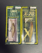 Megabass Live-X Smolt X-70 Lure Set 4.8cm/3.5g & 7cm/4.5g, Fishing Accessories