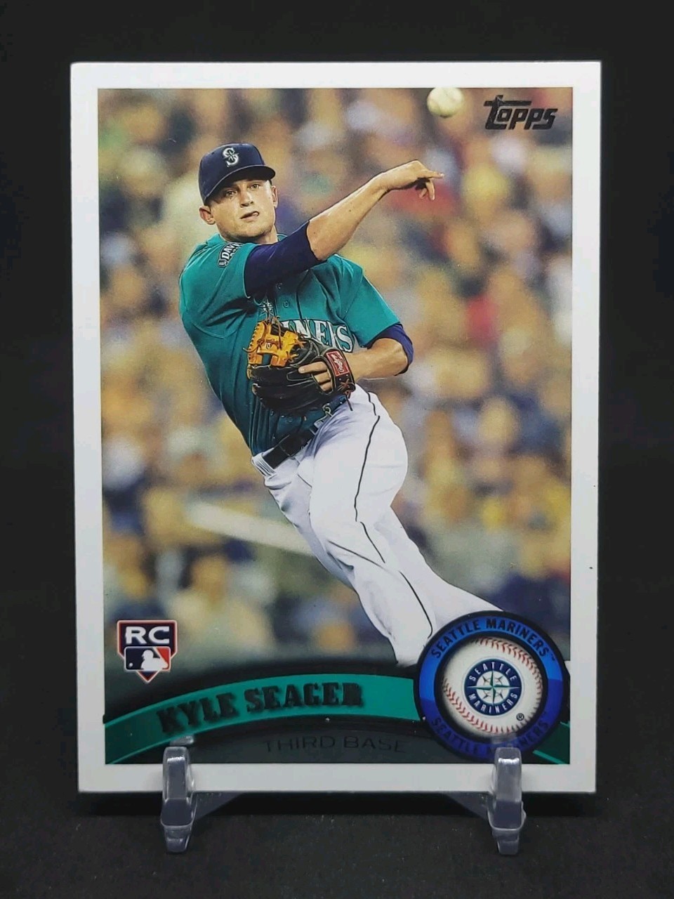 2011 Topps Update Kyle Seager Rookie RC Base #US308 Seattle Mariners