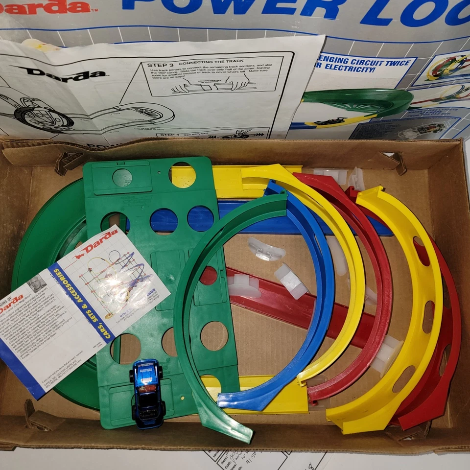 In Box Darda World Class Power Loops Track - 11147 1 car  - Image 3 of 4