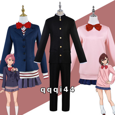 Dandadan Ayase Momo Cosplay Suit Costume Shiratori Aira Uniform Accessory Gifts