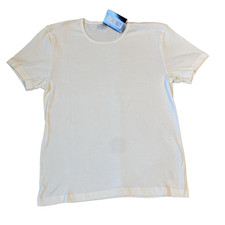 NWT Polo Ralph Lauren Girl  s Ivory U-Neck T Shirt Size LARGE Classic