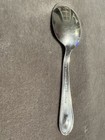 Original Vintage Gerber Baby Spoon Winthrop Silver Plate Raised Baby Face  — photo 3