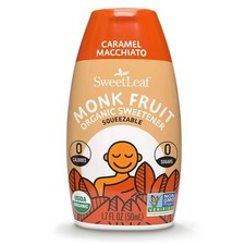 Liquid Monk Fruit Sweetener 1.7 Fl Oz Zero Calorie Sugar Substitute Drops