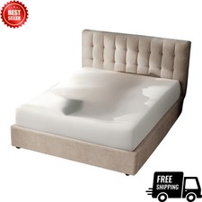 NEW Twin Mattress 6in Gel Memory Foam Medium Firm Fiberglass Free White