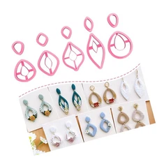 Keoker Polymer Clay Cutters, Boho Polymer Clay Cutters, Clay Earrings Cutters...