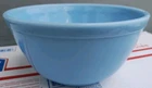 Pyrex Bluebelle Delphite Blue 1 1/2 Qt Mixing Bowl Vintage 7" Ovenware Dish MCM
