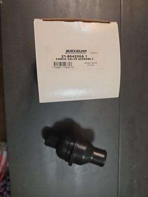 NEW OEM Mercury Mercruiser Sterndrive Check Valve Assy 21-864206A1