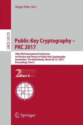 Serge Fehr | Public-Key Cryptography - PKC 2017 | Taschenbuch | Englisch (2017)