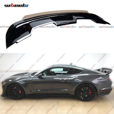 #ad GT500 Style Spoiler W Smoke Gurney Flap Wicker Bill For 2015 2023 Ford Mustang $105.21