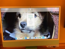 Apple iMac 24 Zoll (256GB SSD, Apple M1, 3,20GHz, 8GB, 8-Core GPU) Grün -...