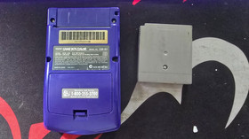 Purple Game Boy Color Console + Super Mario Land Bundle Tested Working Low Sound