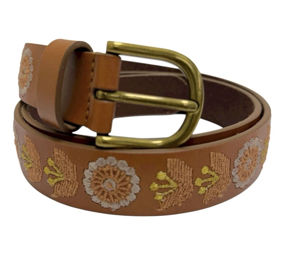 Lucky Brand Leather Floral Belts for Women for sale | eBay display picture 2