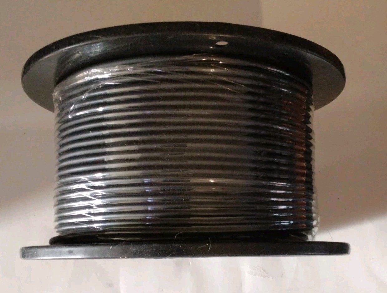 MICROPHONE CABLE  NOISELESS SHIELDED 2 COND HEAVY COPPER BRAID BALANCED 500FT