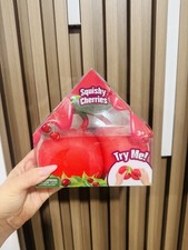 Sunny Days Squeezy Cherries Viral Squish Squishy Kids Sensory Toy NEW Authentic
