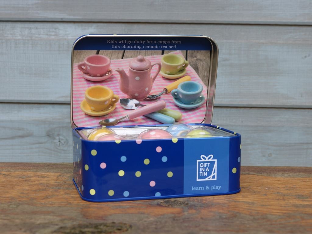 Apples To Pears - Learn & Play - Gift In A Tin - Tea Party In A Tin