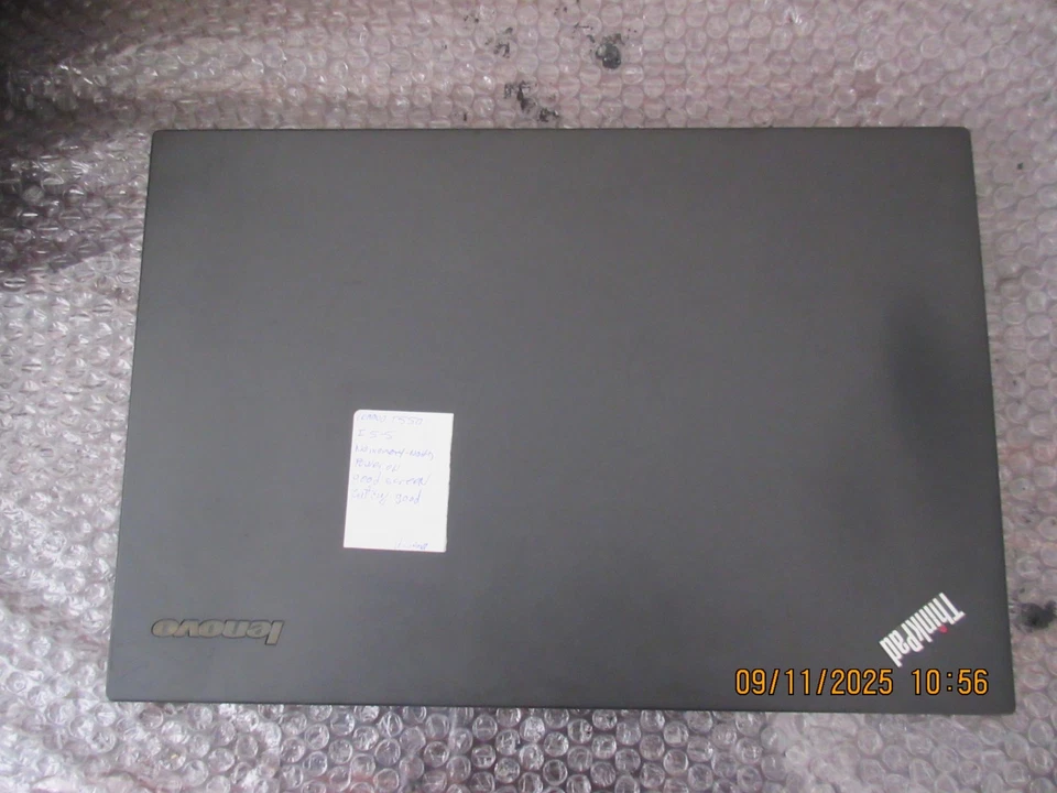 Portátil Lenovo ThinkPad T550 i5-5200U @ 2,20 GHz 4 GB RAM 256 GB SSD Win 11 Pro Foto 2 de 4