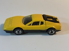 Tomica Ferrari Bb 512 162 Yellow With Modified Wheels