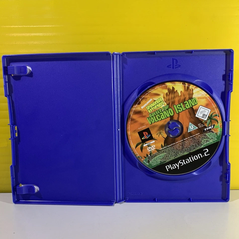 SPONGEBOB E I SUOI AMICI: BATTAGLIA SULL'ISOLA DEL VULCANO - PS2 PLAYSTATION 2 - Immagine 3 di 4