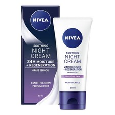 Sensitive Night Cream (50 ml) Face Cream for Sensitive Skin with Liquorice