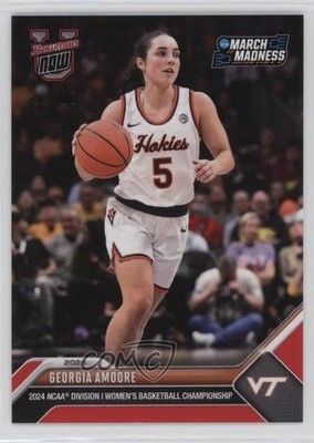 2023-24 Bowman U Now NCAA March Madness Red 9/10 Georgia Amoore #13 ux8